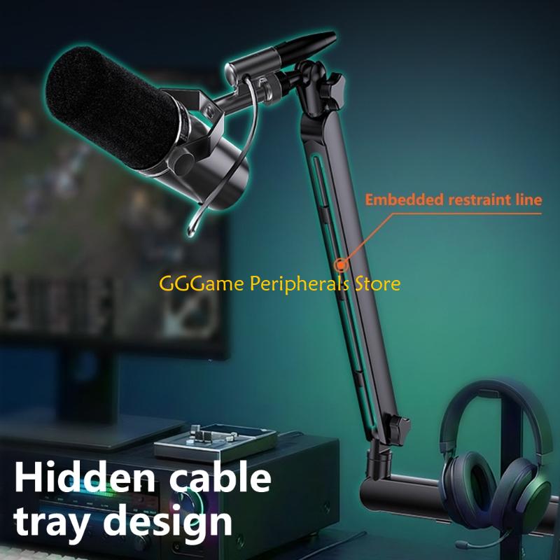 Desk Setup Studio - U55B Sturdy Mic Suspension Boom Arm