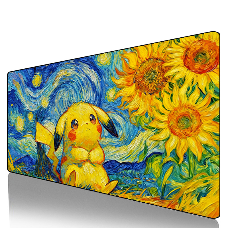 Desk Setup Carpet - Mouse Pad Pokemon Pikachu Gengar Cool