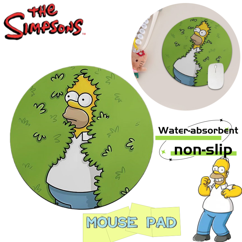 Desk Setup Carpet - The Simpsons Anime Character Cartoon Cute
