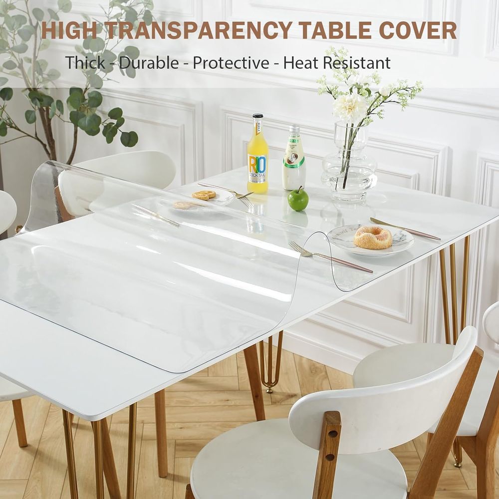 Clear Desk Mat 16x36 Inches, 1 - Desk Setup Carpet avis et prix