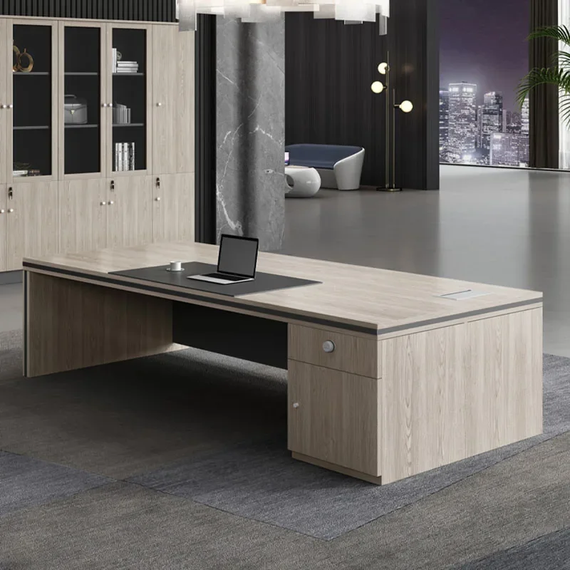 Study Tables Executive Desk Of - Desk Setup In Office avis et prix