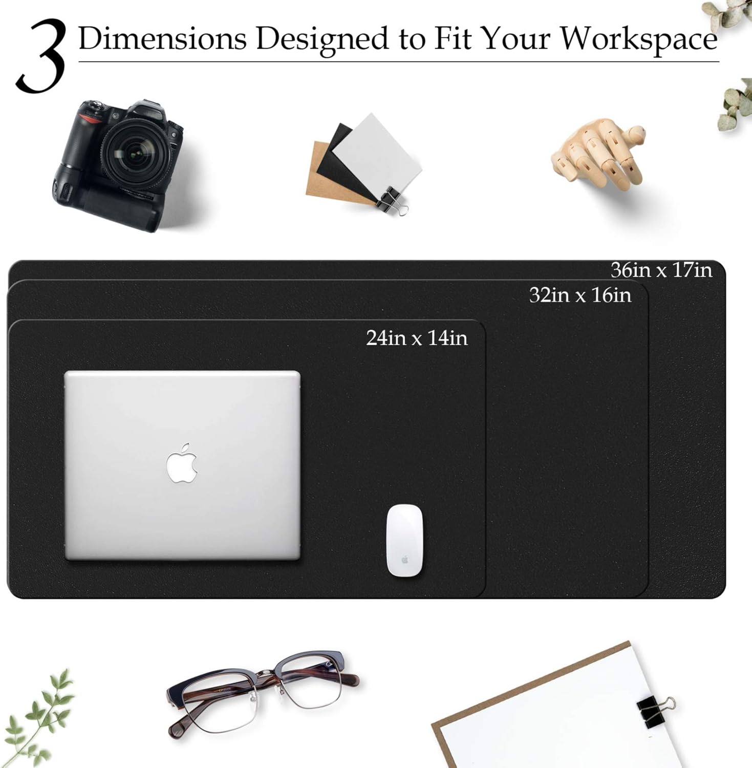 Large Size Leather Desk Pad,Of - Desk Setup Carpet avis et prix