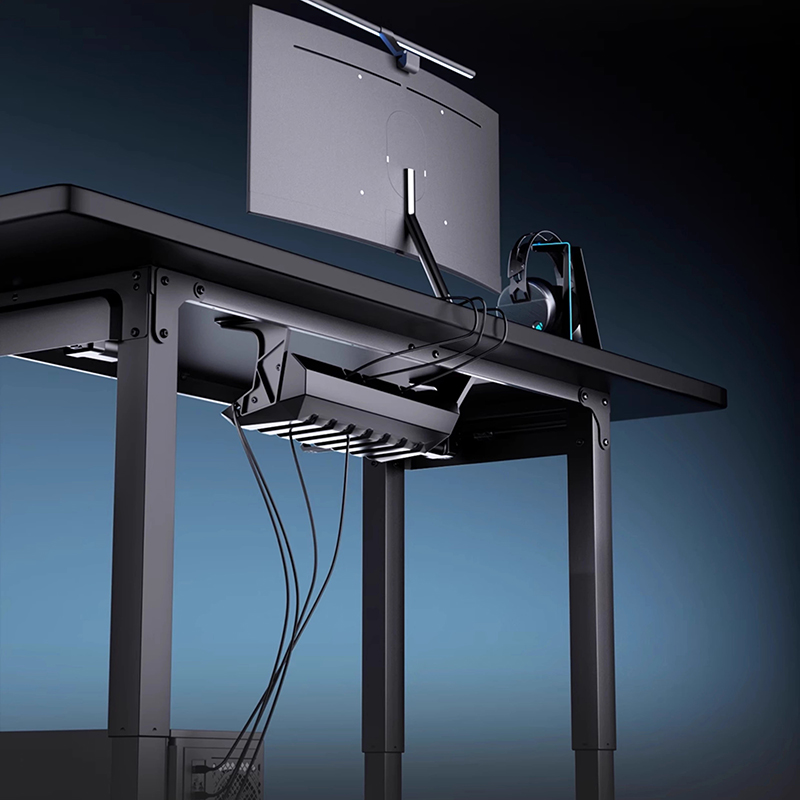 Folding Tables Gamer Computer  - Desk Setup Oak avis et prix