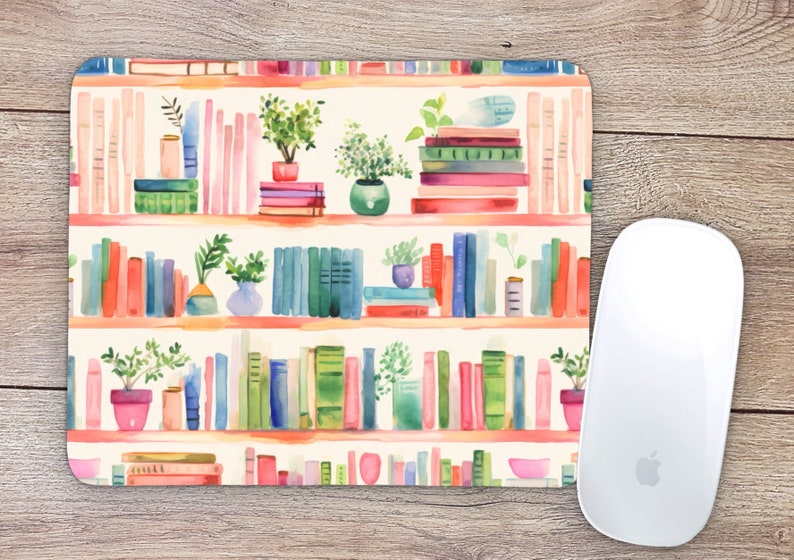 Plant Books Mouse Pad Home Off - Desk Setup Books avis et prix