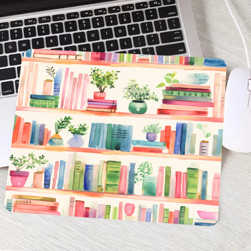 Plant Books Mouse Pad Home Off - Desk Setup Books avis et prix