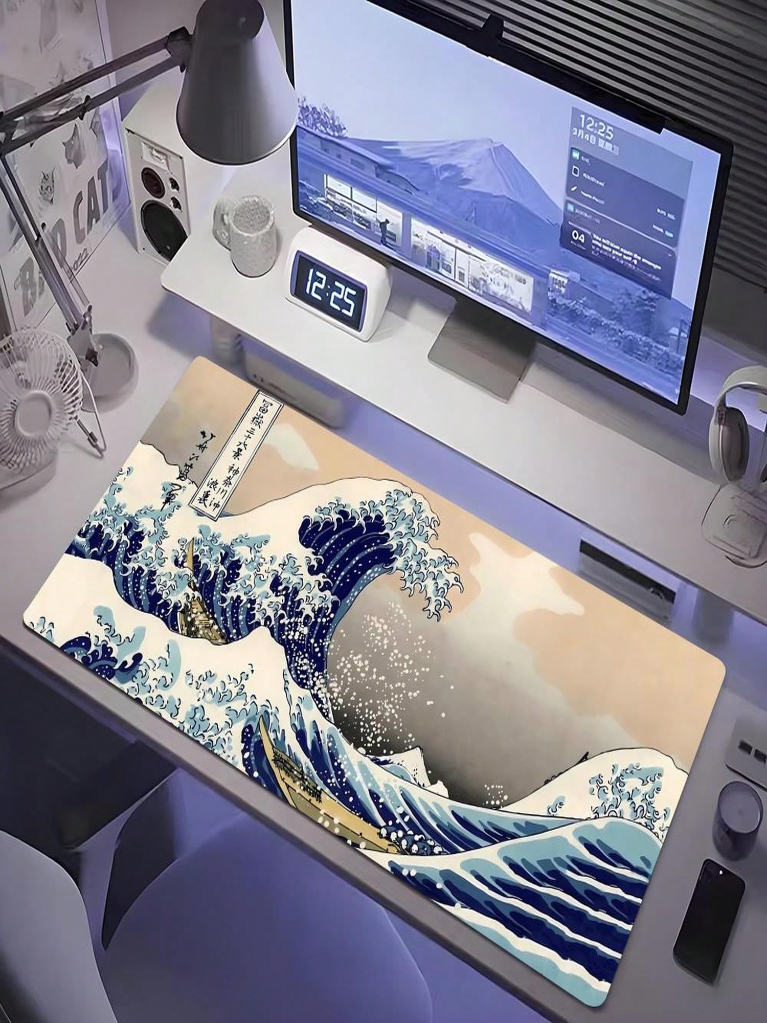 Style Wave Surfing Mouse Pad - - Desk Setup In Office avis et prix