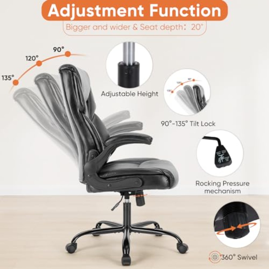 Ergonomic Computer Gaming Offi - Desk Setup Ergonomics avis et prix