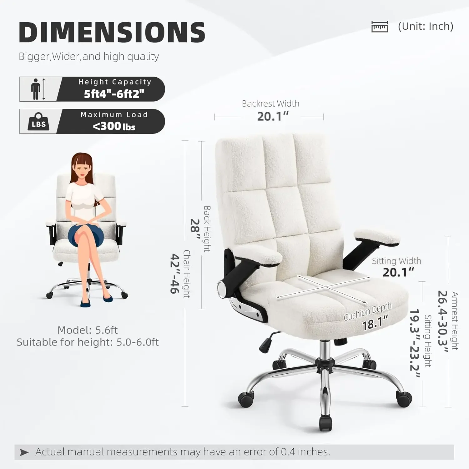 ergonomic high-back desk chair - Desk Setup Ergonomics avis et prix