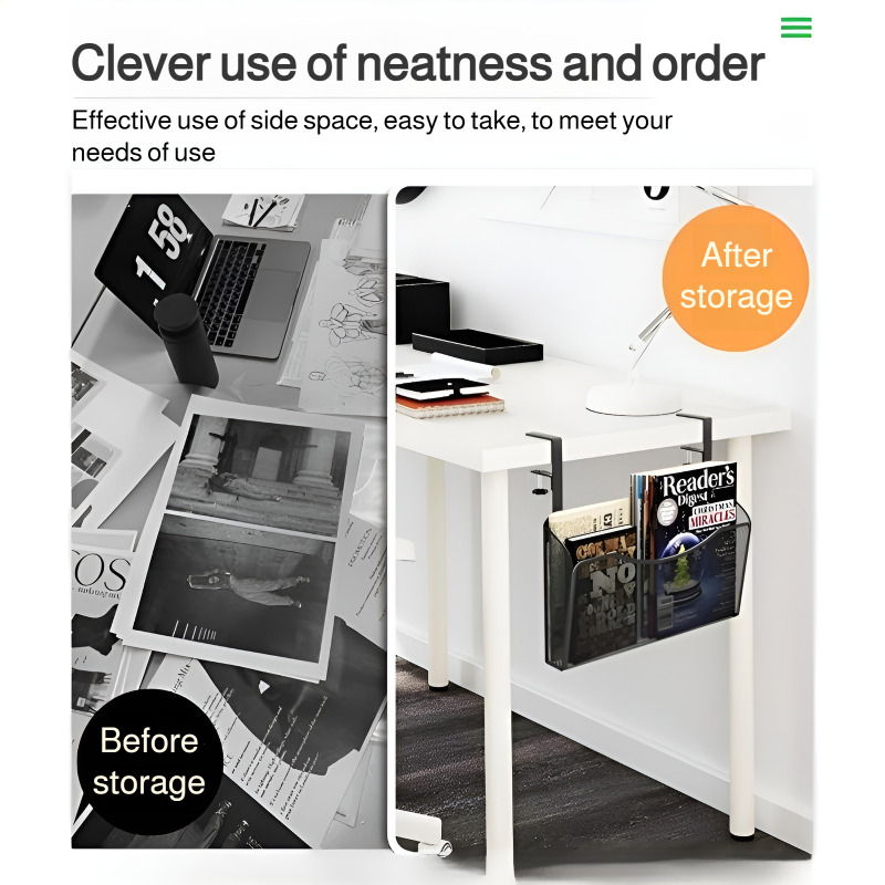 Simple Clip-On Desk Organizer  - Desk Setup Books avis et prix