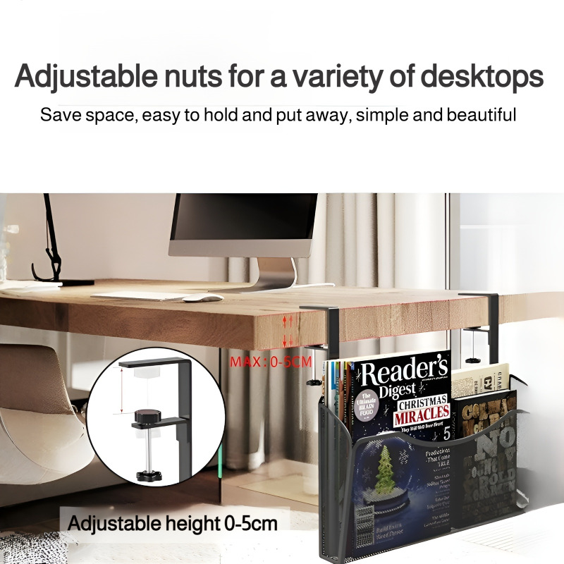 Simple Clip-On Desk Organizer  - Desk Setup Books avis et prix
