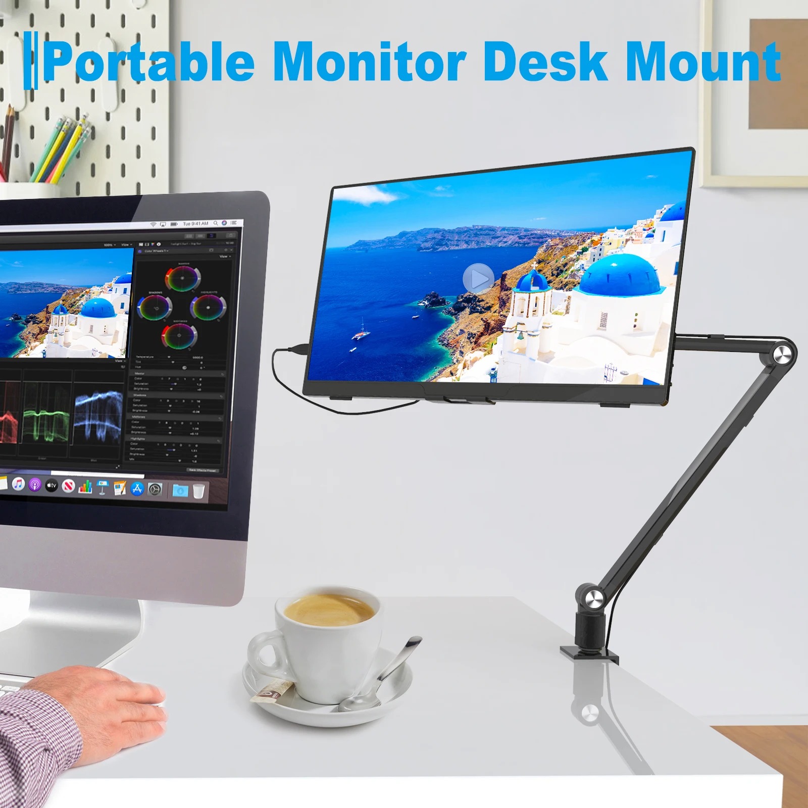 2025 Tablet Stand Holder for I - Desk Setup Monitor Arm avis et prix