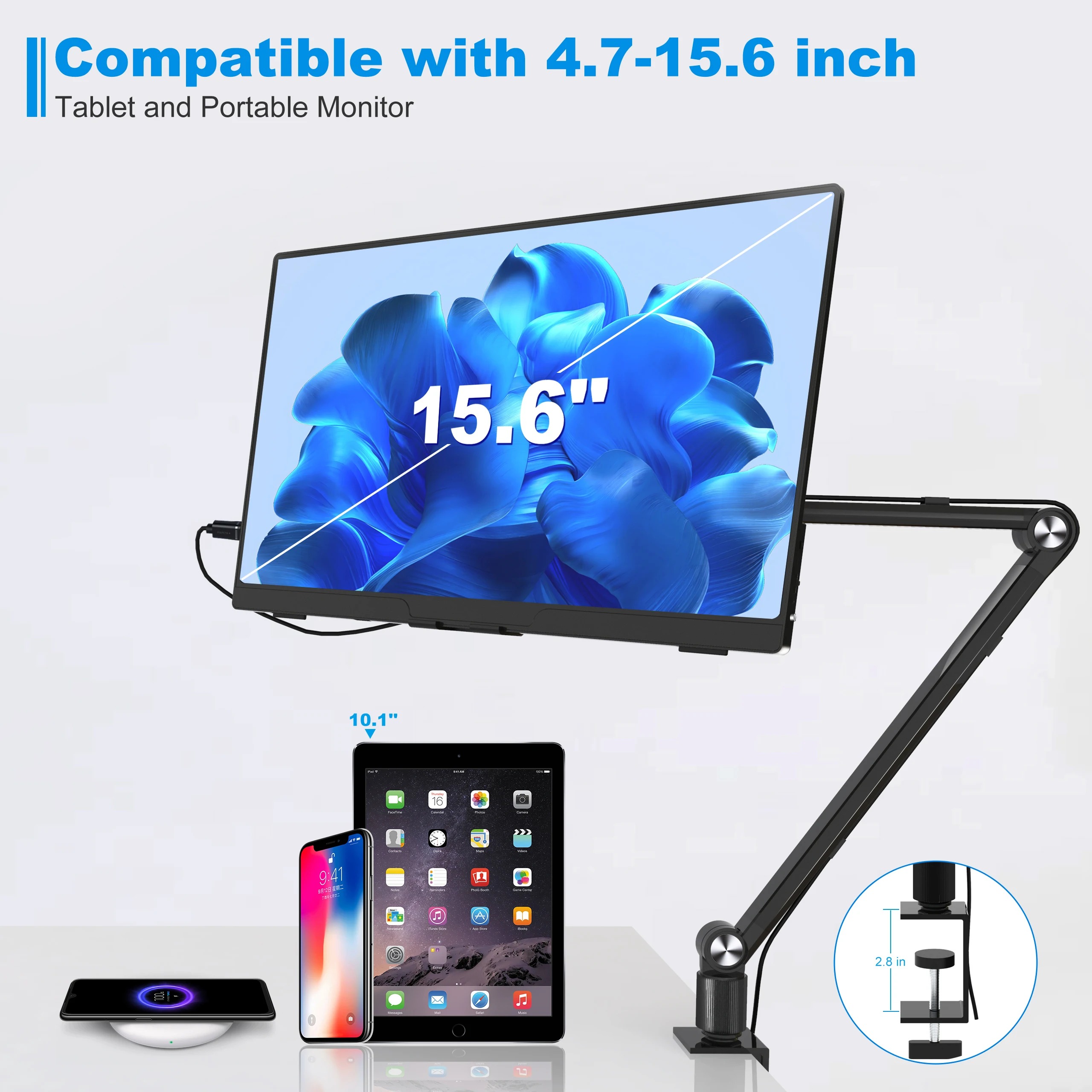 2025 Tablet Stand Holder for I - Desk Setup Monitor Arm avis et prix