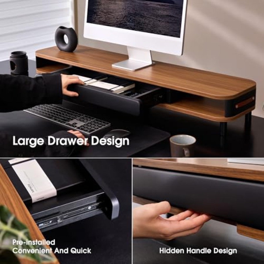 Dual monitor riser for ergonom - Desk Setup Dual Monitor avis et prix