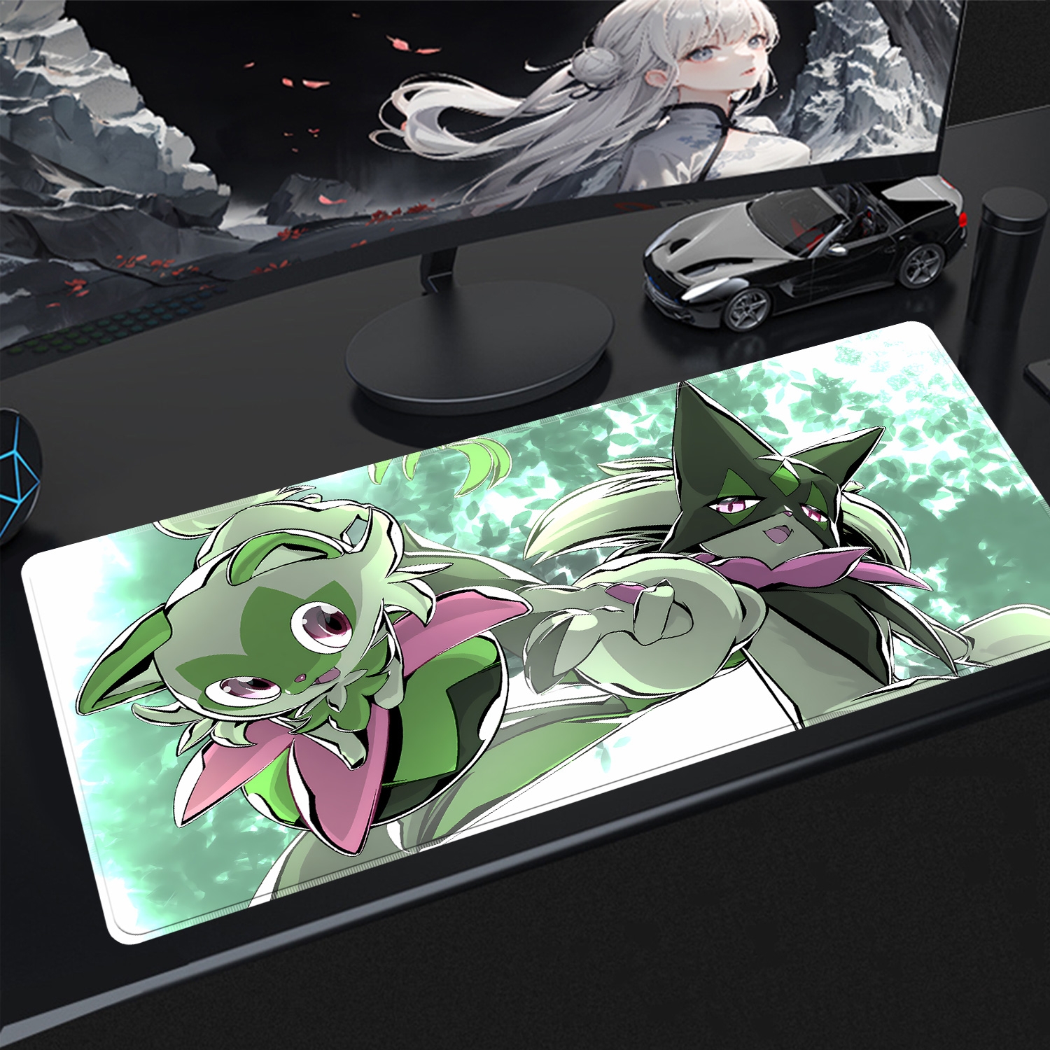 Kawaii Pokemon Meowscarada Gam - Desk Setup Carpet avis et prix