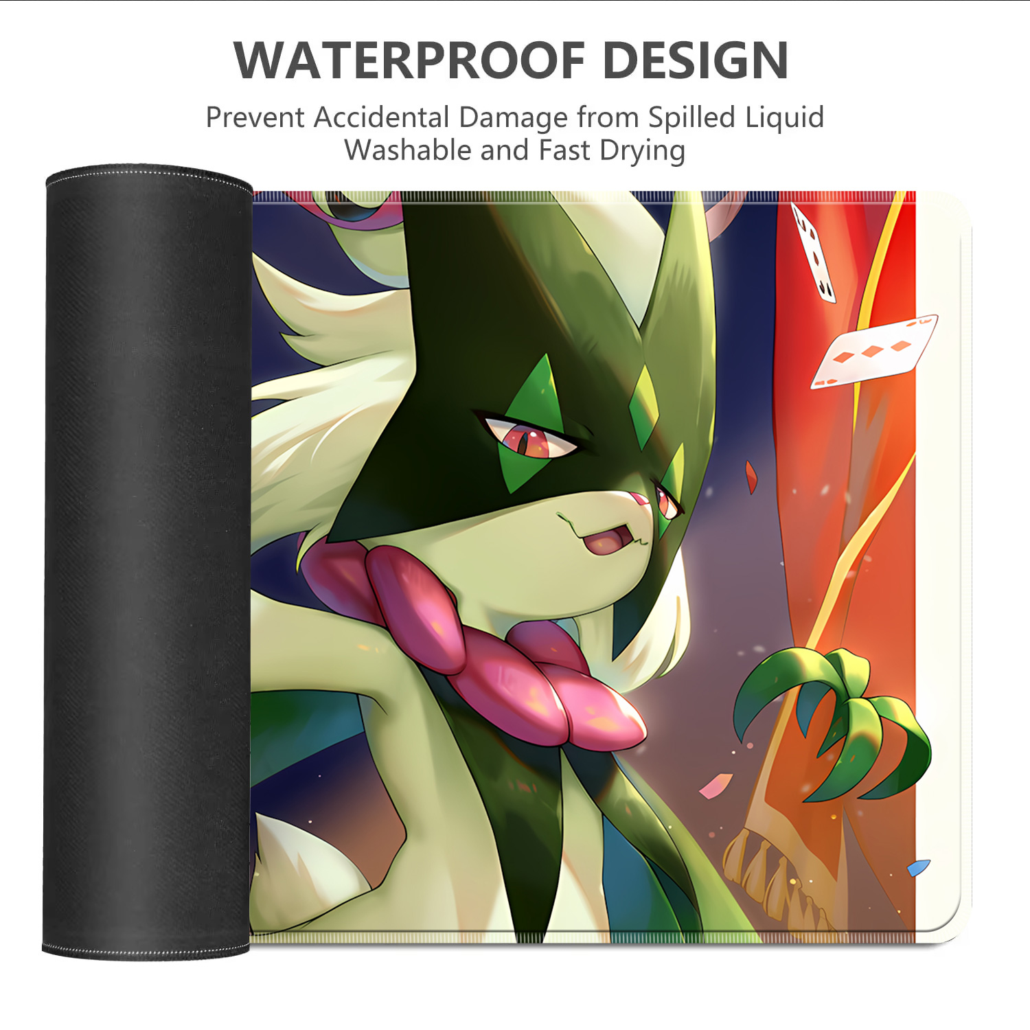 Kawaii Pokemon Meowscarada Gam - Desk Setup Carpet avis et prix