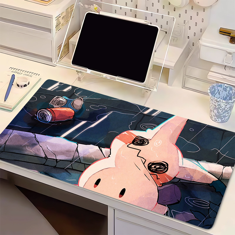 Natural Rubber Mouse Pad Pokem - Desk Setup Carpet avis et prix
