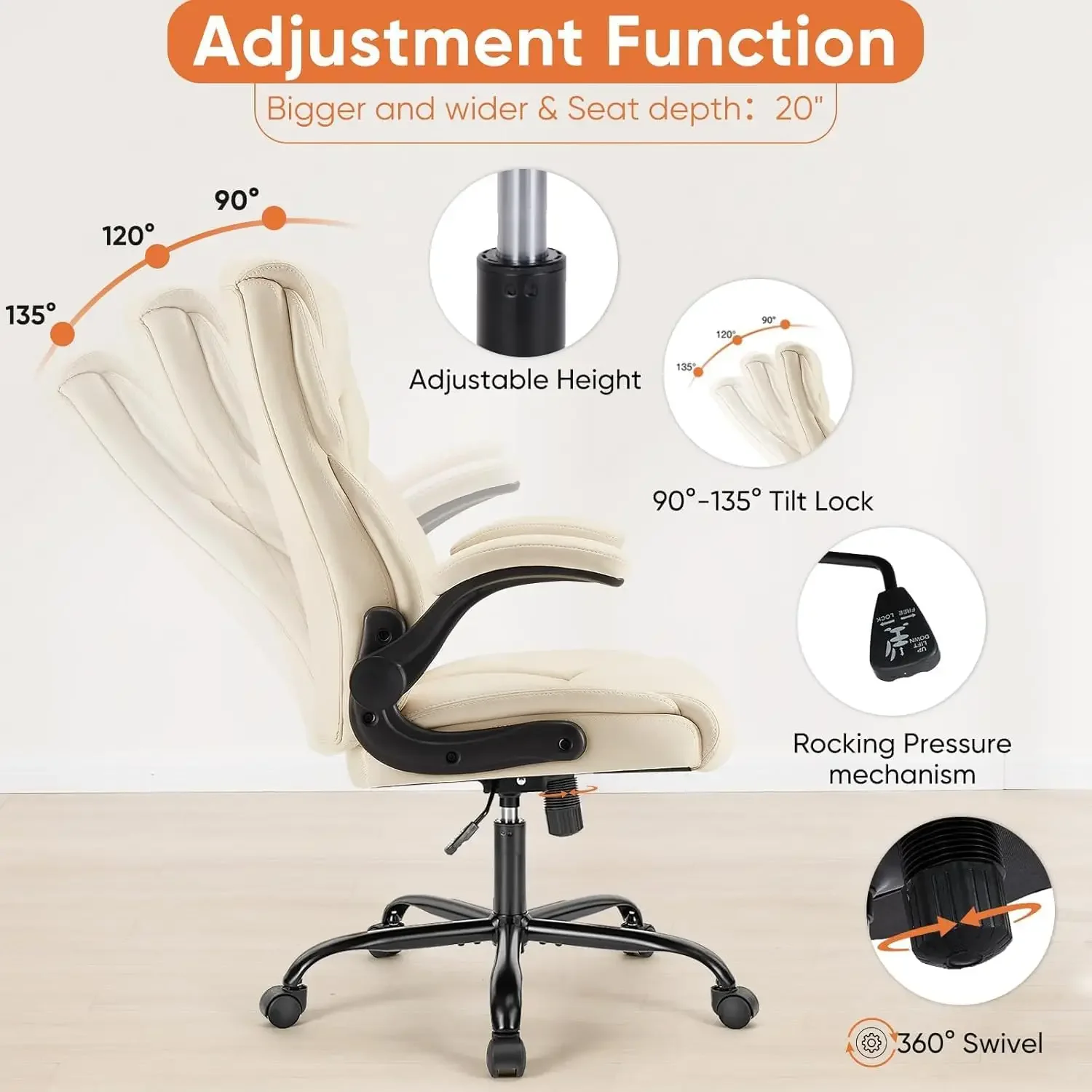 Ergonomic Computer Gaming Offi - Desk Setup Ergonomics avis et prix