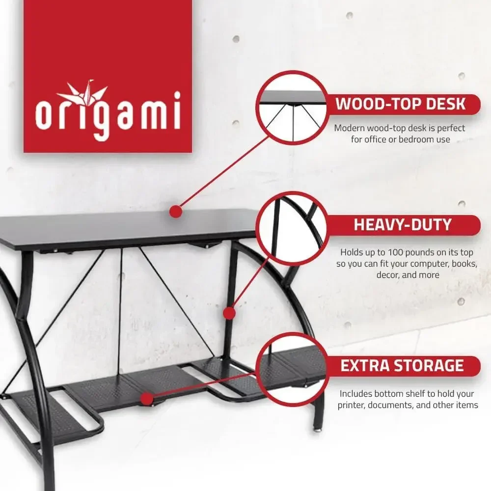 Space-Saving Foldable Desk for - Desk Setup Dual Monitor avis et prix