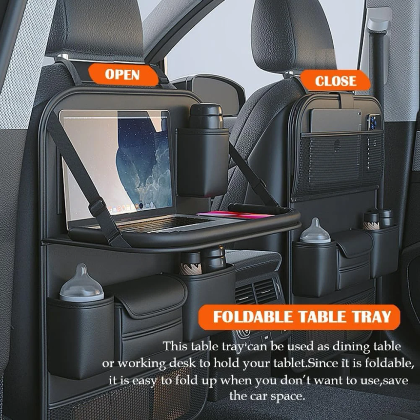 Car Seat Back Storage Bag 6-Po - Desk Setup Essentials avis et prix