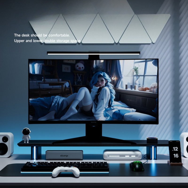 RGB Monitor Stand Ergonomic Co - Desk Setup Ergonomics avis et prix