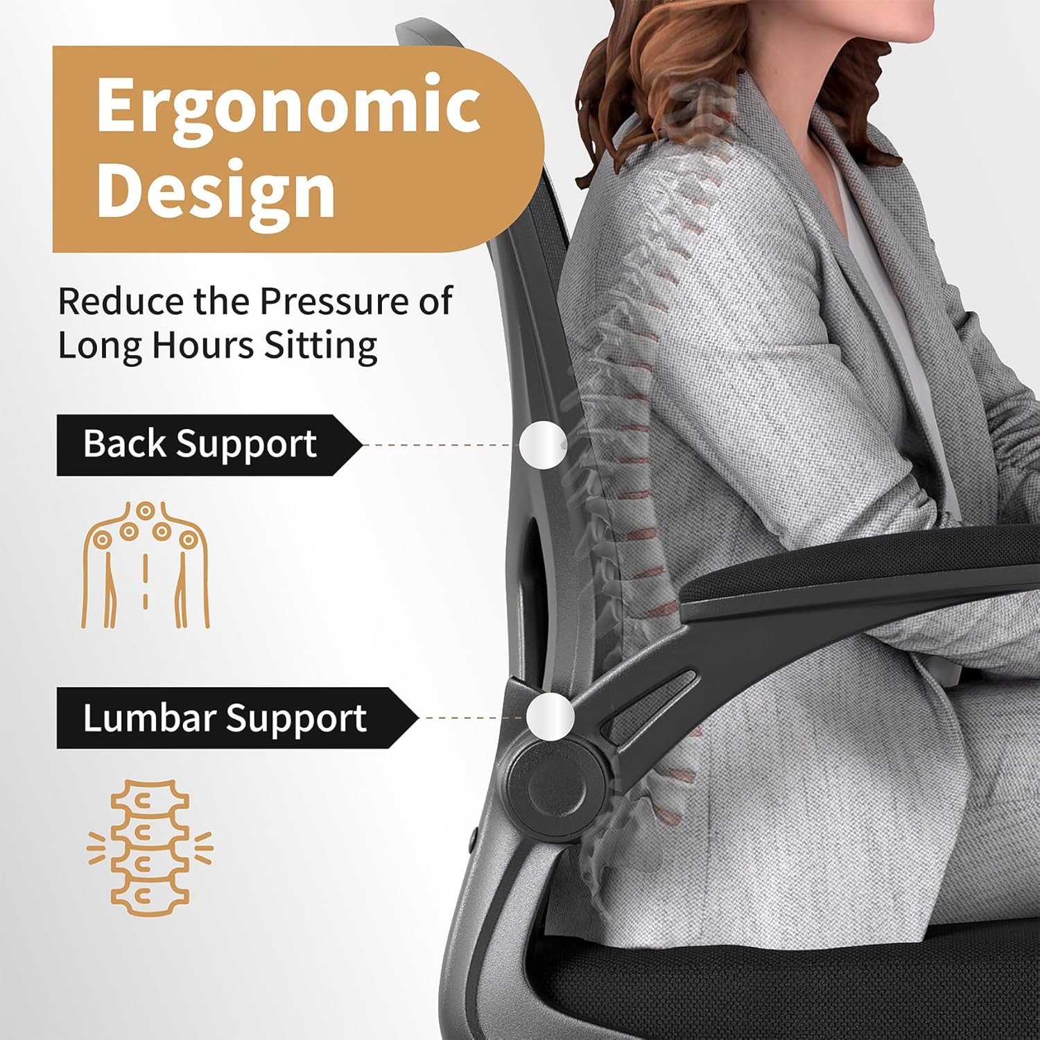 Ergonomic Office Chair Set 8,  - Desk Setup Ergonomics avis et prix