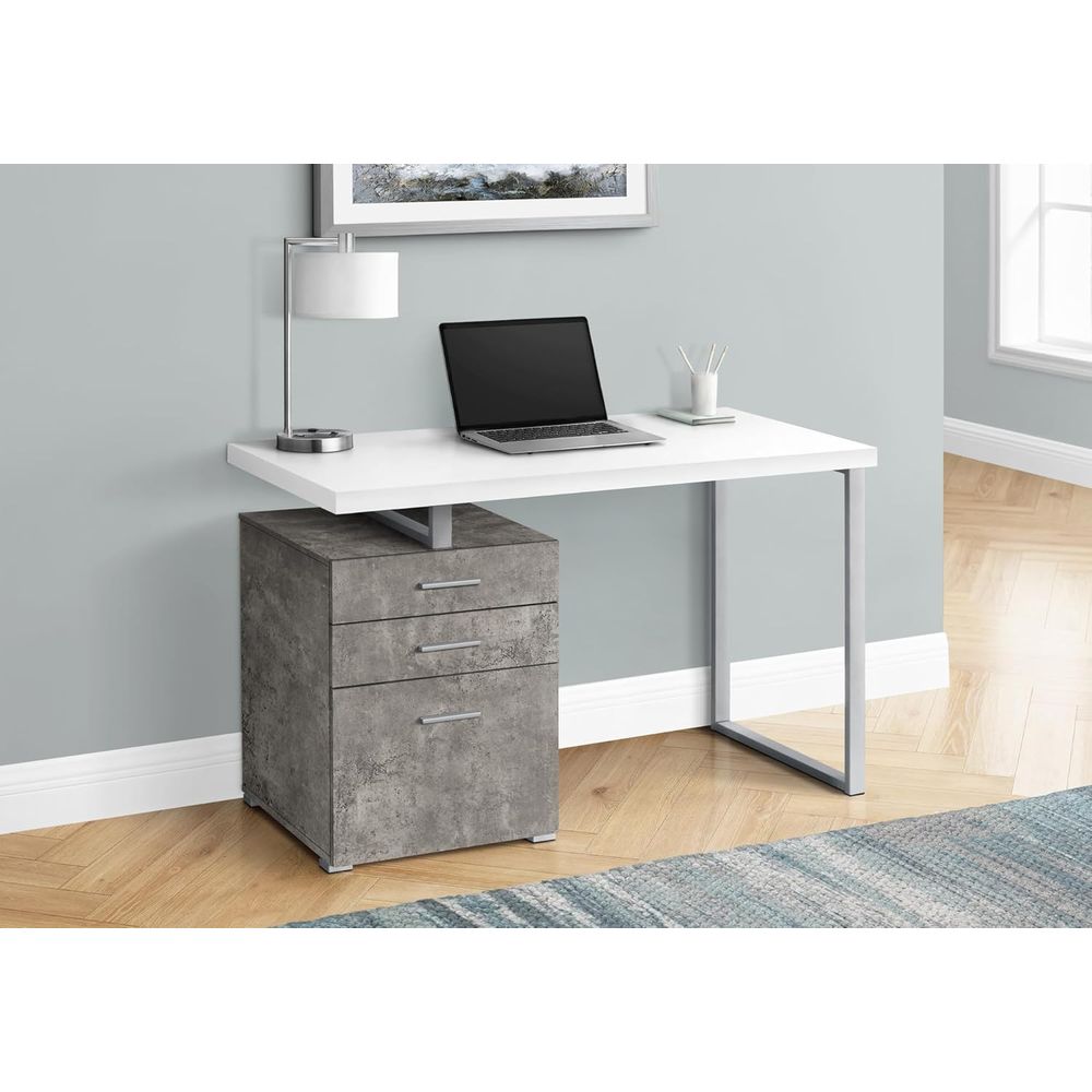 Contemporary 48 Metal & Lamina - Desk Setup Options avis et prix