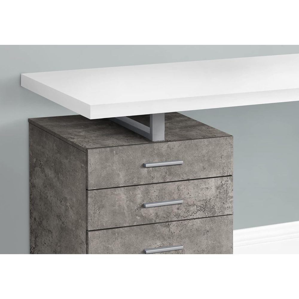 Contemporary 48 Metal & Lamina - Desk Setup Options avis et prix