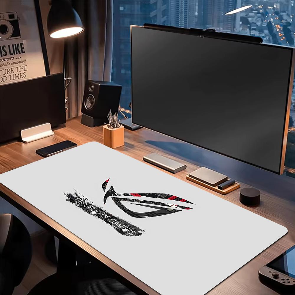 1pc Large Gaming XAXC ROG Circ - Desk Setup In Office avis et prix