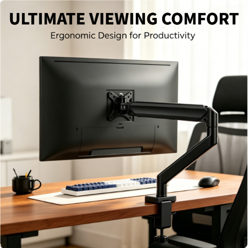 14-32 Inch Single Monitor Arm  - Desk Setup Monitor Arm avis et prix