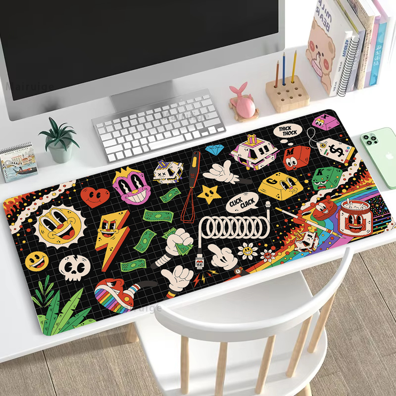 Graffiti Mausepad Office Rug D - Desk Setup In Office avis et prix