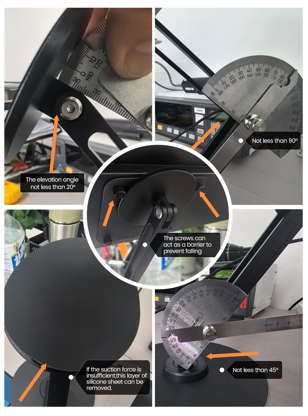 UPERFECT Adjustable Magnetic S - Desk Setup Monitor Arm avis et prix