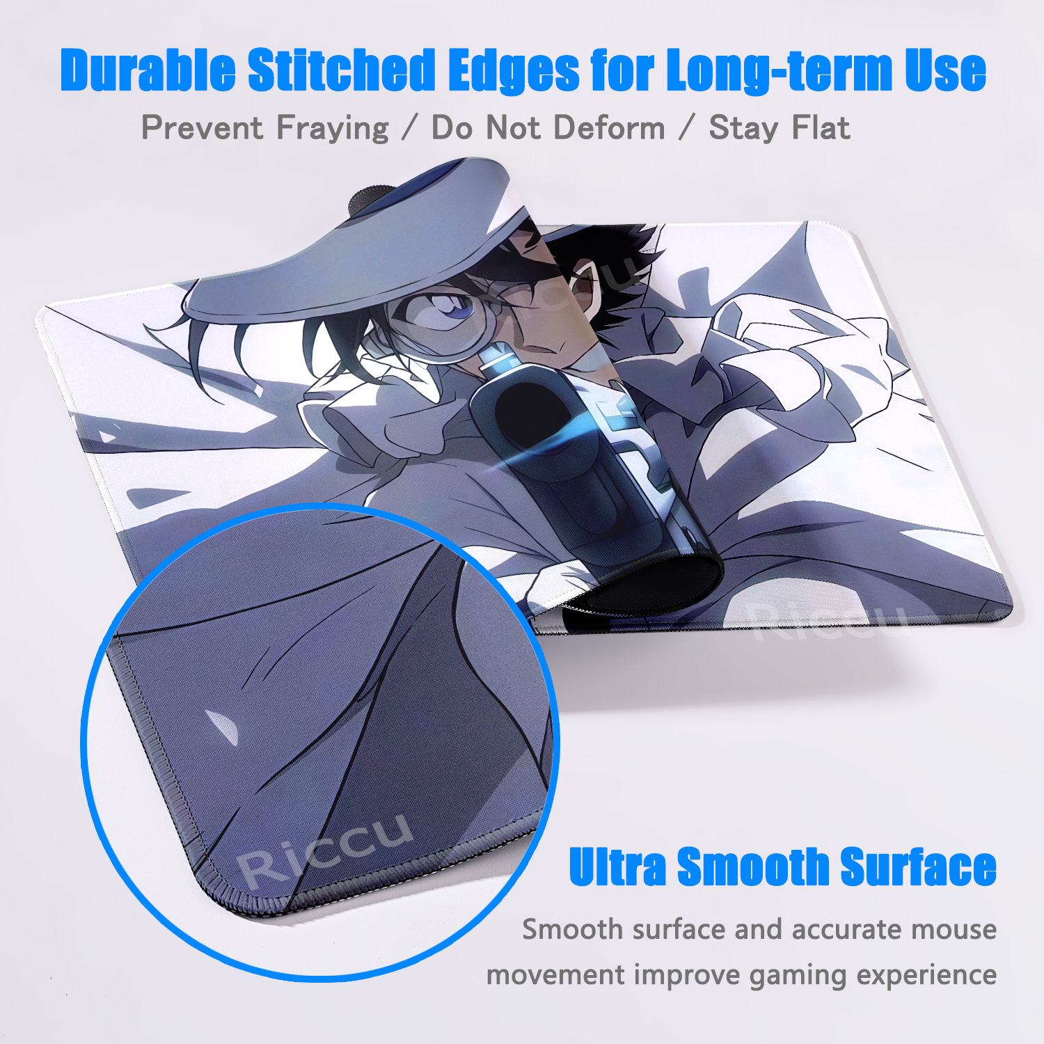 Anime D-Detective Conan Mouse  - Desk Setup In Office avis et prix