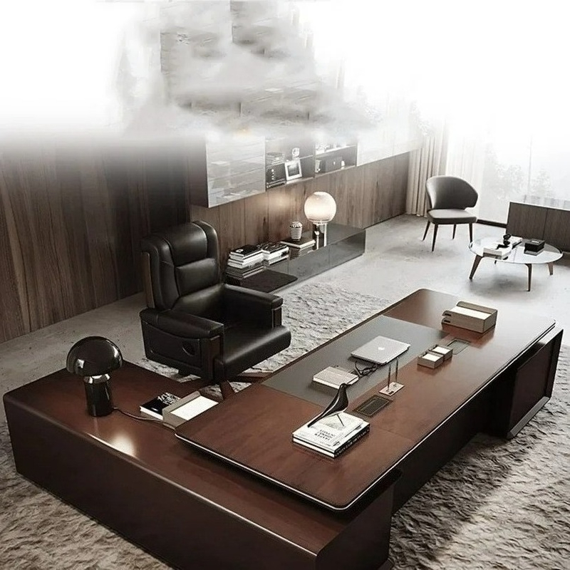 Modern Office Storage Executiv - Desk Setup In Office avis et prix
