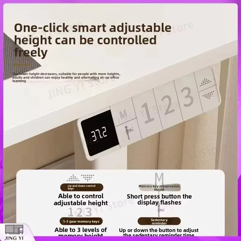 Electric Height Adjustable Sta - Desk Setup Ergonomics avis et prix
