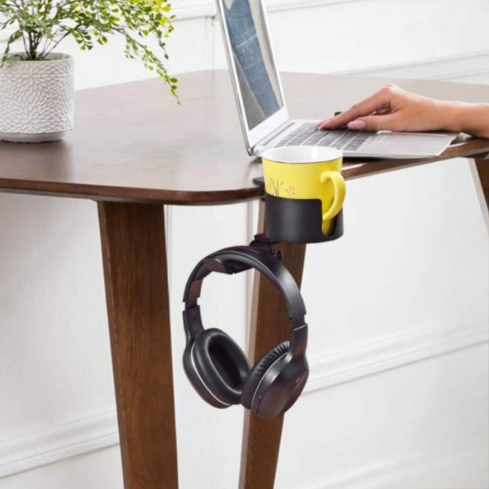 360° Rotating Desk Headphone H - Desk Setup In Office avis et prix