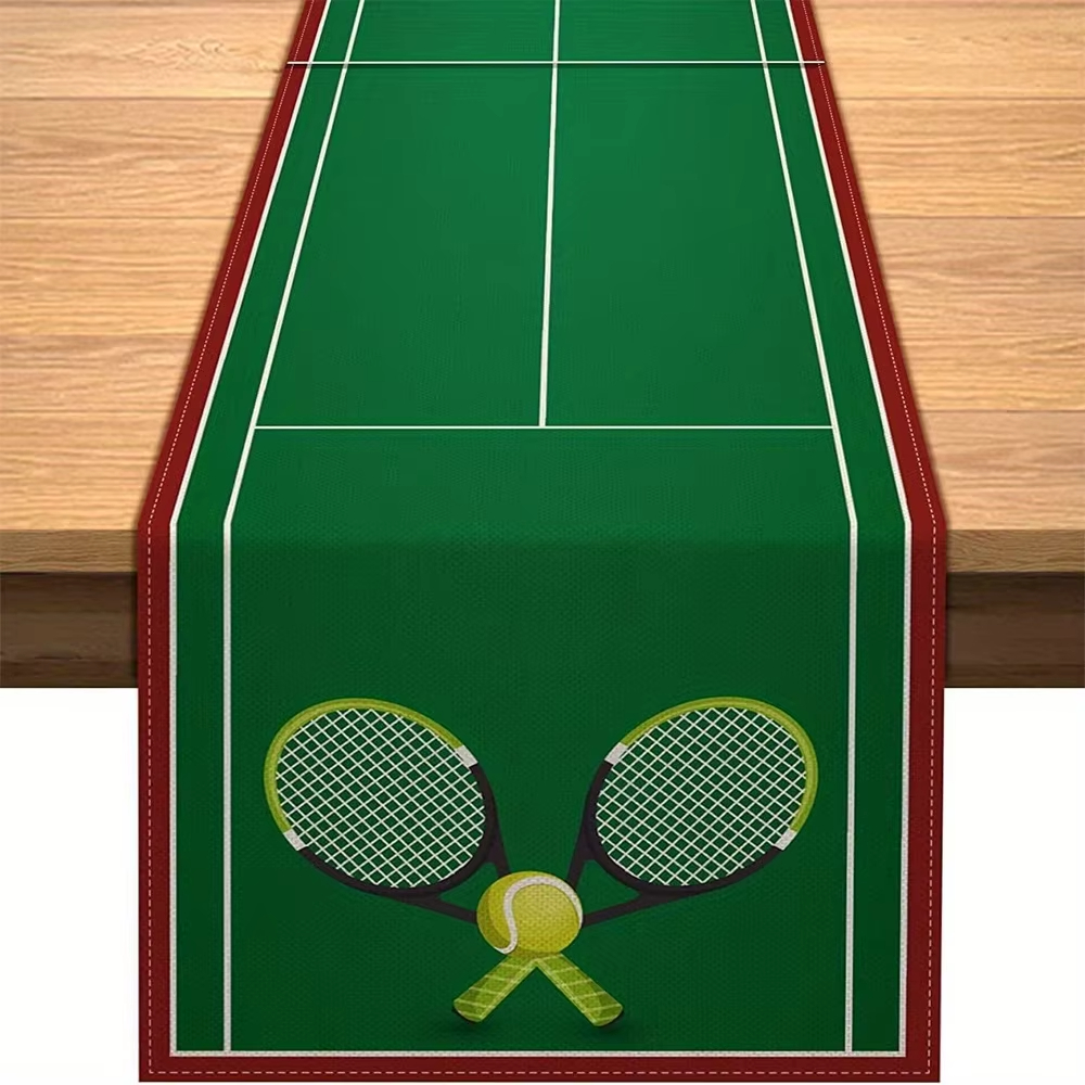 Tennis Court Theme Table Runne - Desk Setup Essentials avis et prix