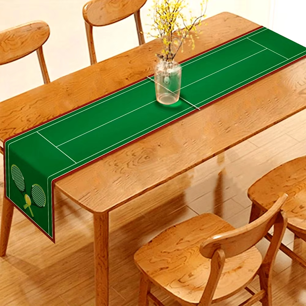 Tennis Court Theme Table Runne - Desk Setup Essentials avis et prix