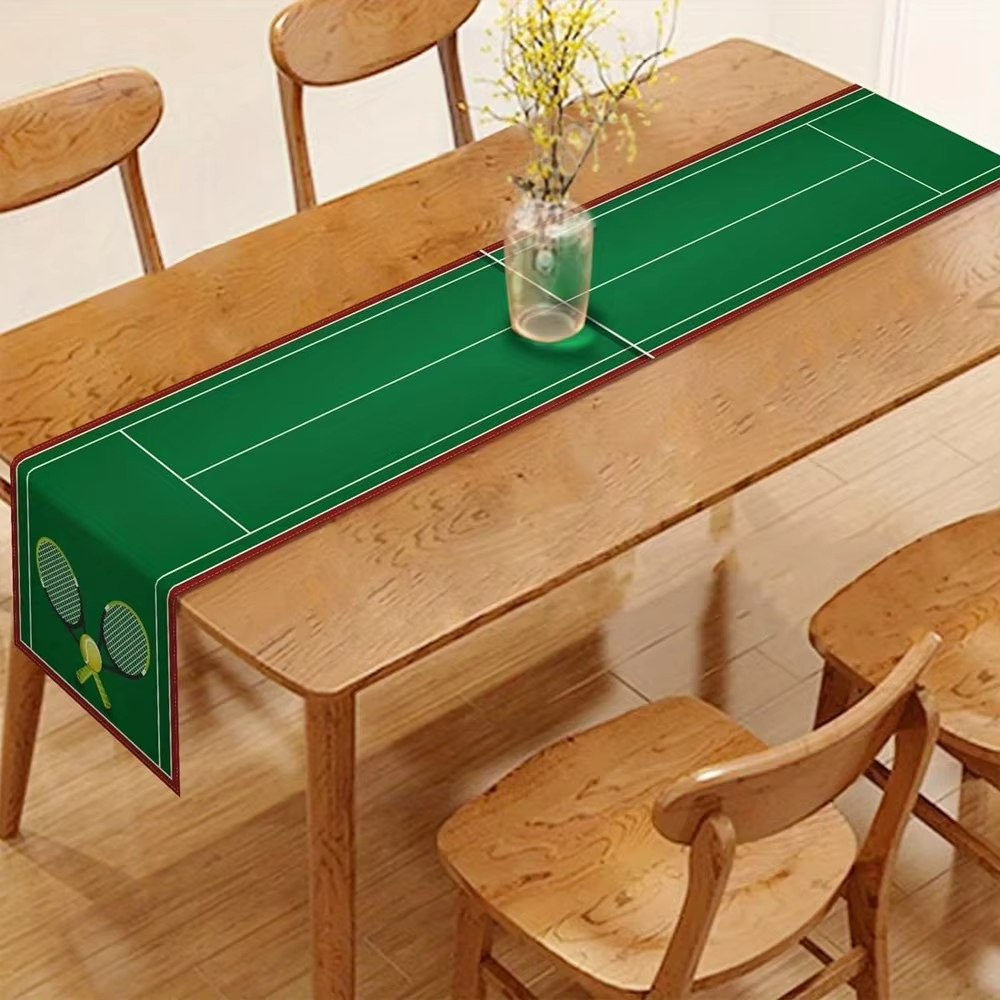 Tennis Court Theme Table Runne - Desk Setup Essentials avis et prix