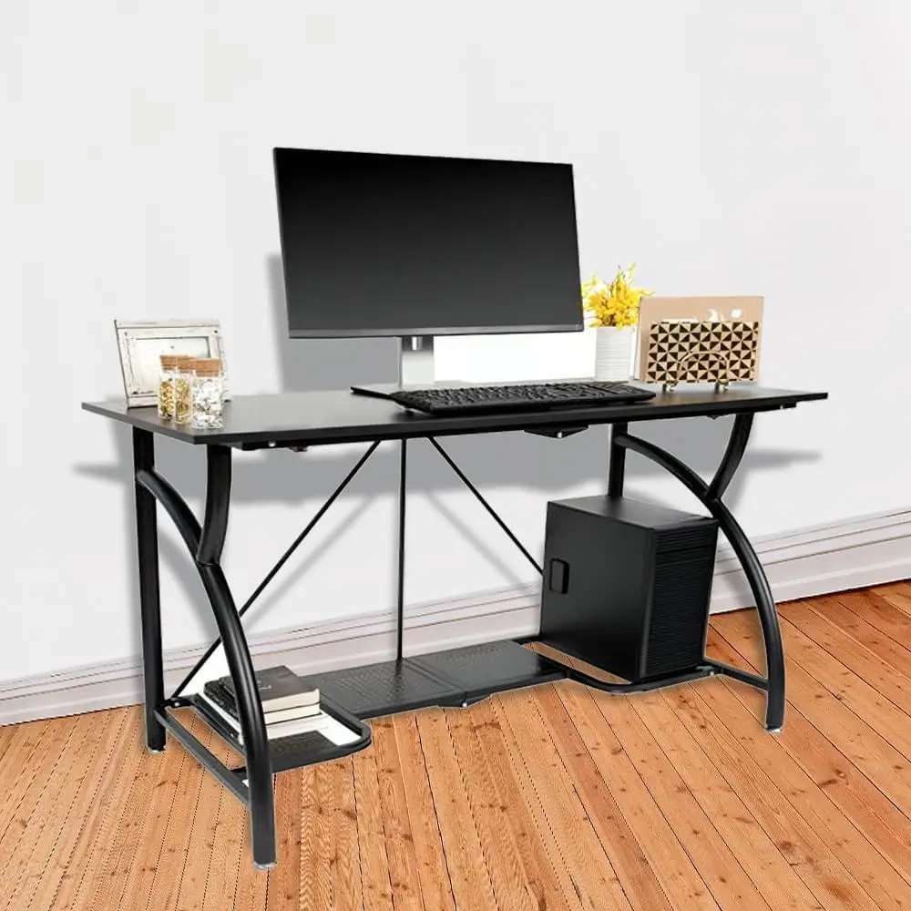 Space-Saving Foldable Desk for - Desk Setup Dual Monitor avis et prix