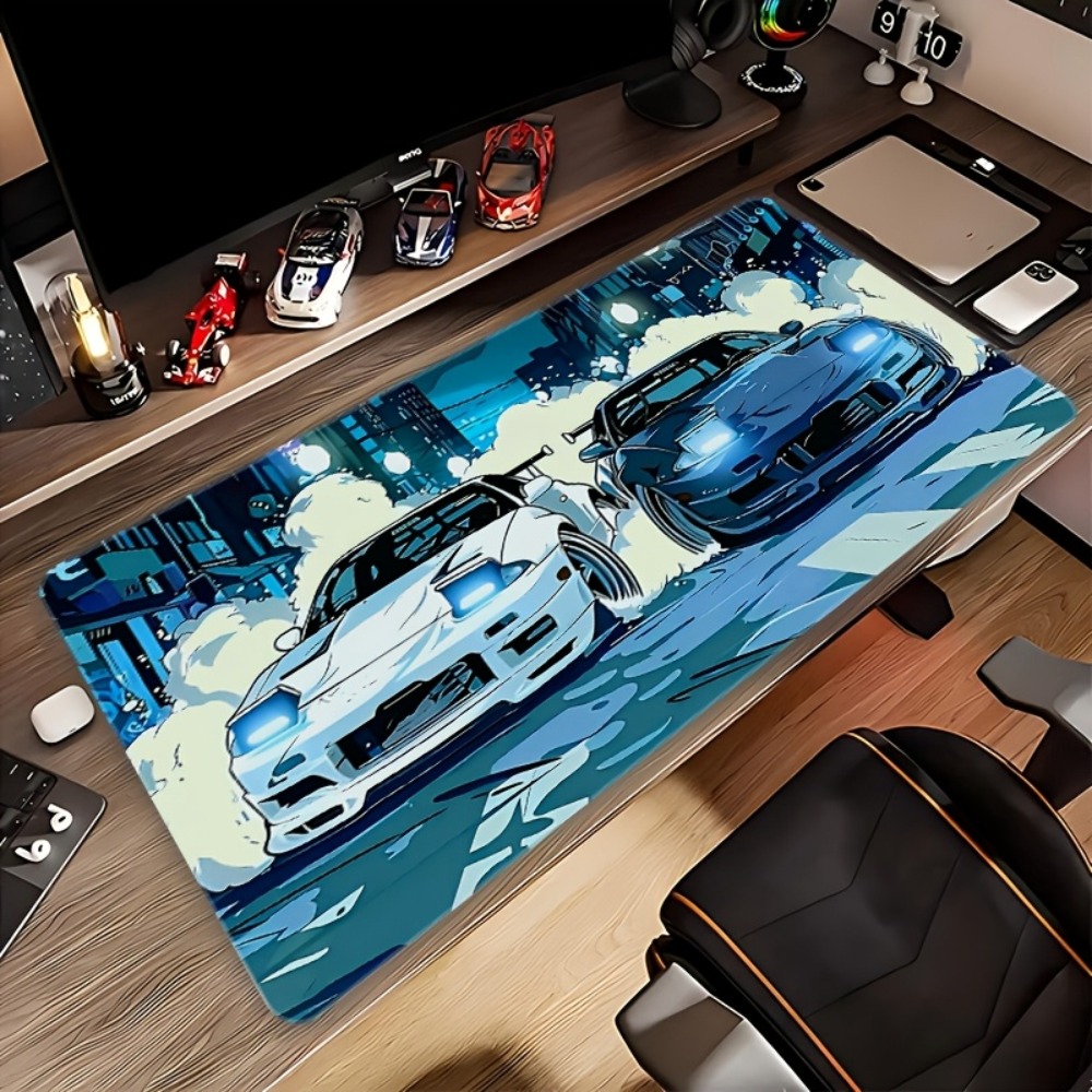 Anime Style Blue White Sports  - Desk Setup In Office avis et prix