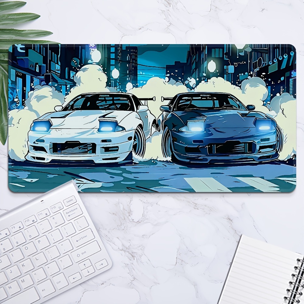 Anime Style Blue White Sports  - Desk Setup In Office avis et prix