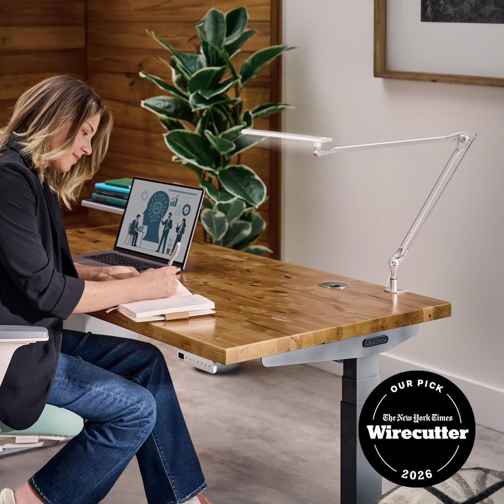 Adjustable 3-Color LED Desk La - Desk Setup In Office avis et prix