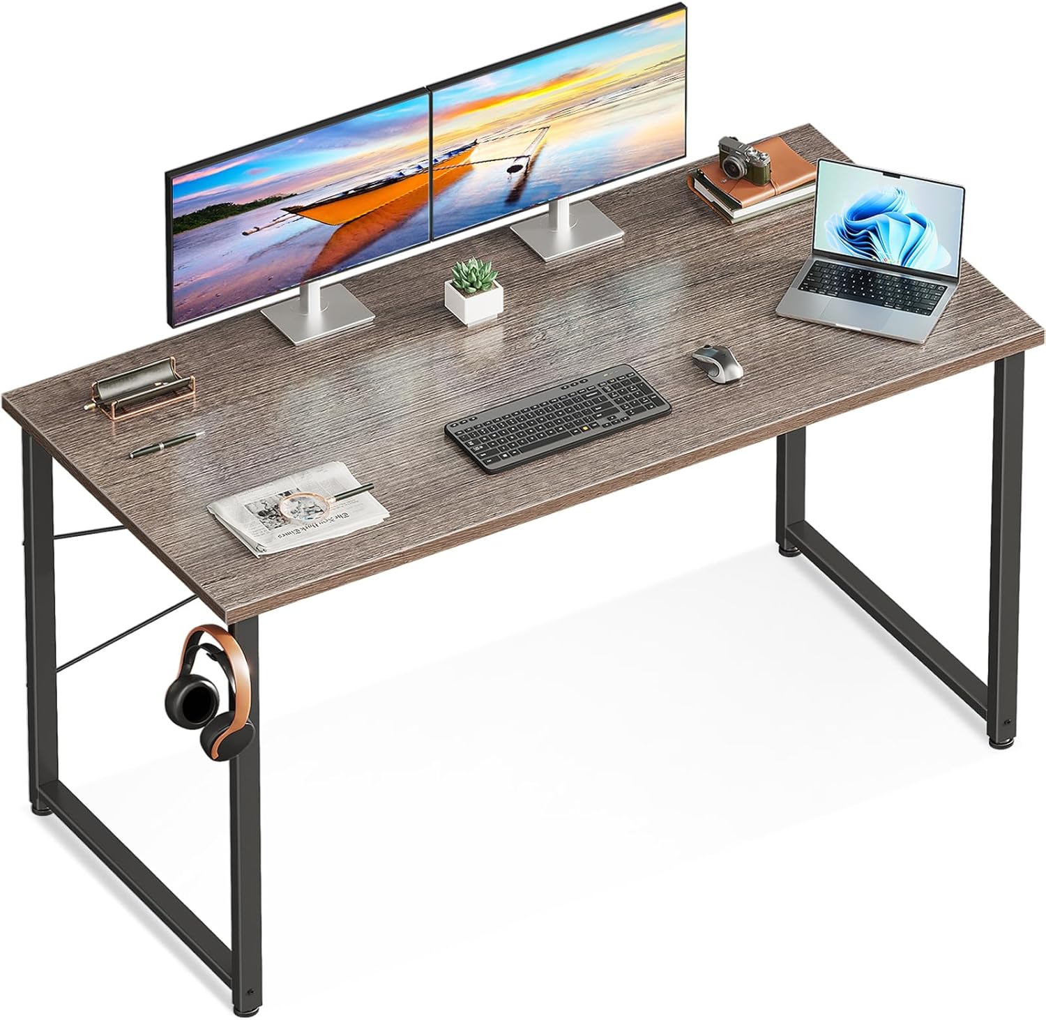 48 Inch Compact Computer Desk  - Desk Setup Oak avis et prix