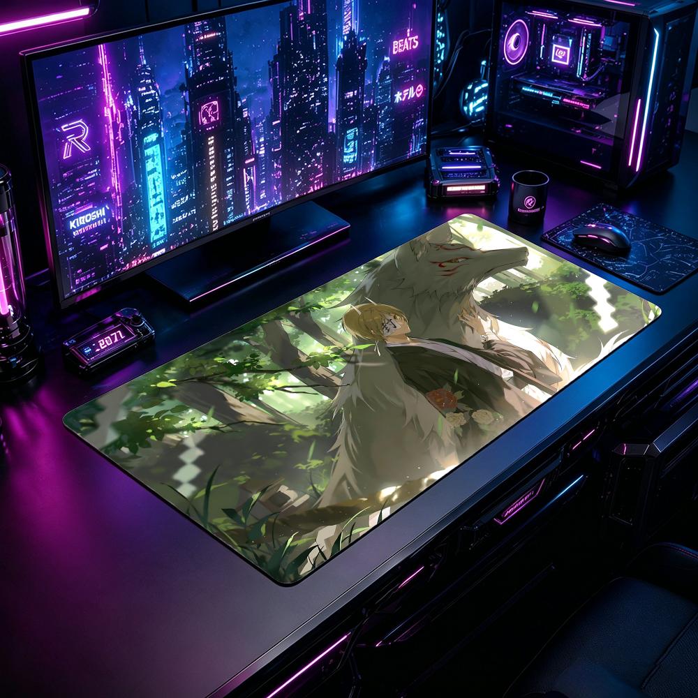 Gaming Mouse Pad NNatsume's Bo - Desk Setup Books avis et prix