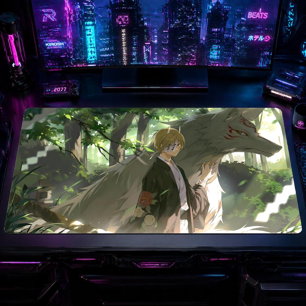Gaming Mouse Pad NNatsume's Bo - Desk Setup Books avis et prix