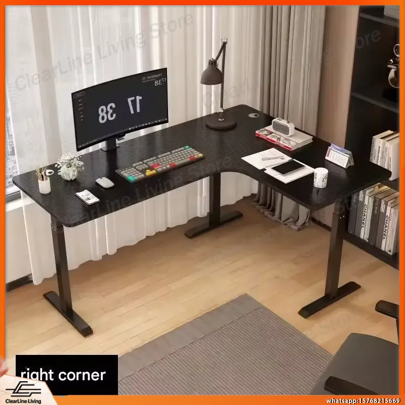 Ergonomic L Shaped Gaming Desk - Desk Setup Dual Monitor avis et prix