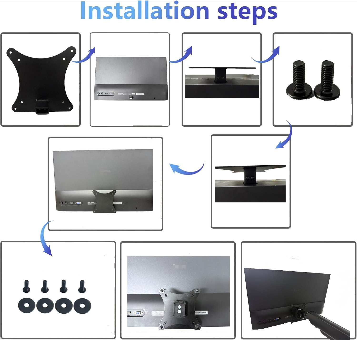 NEW VESA Adapter for Xiaomi Mi - Desk Setup Monitor Arm avis et prix